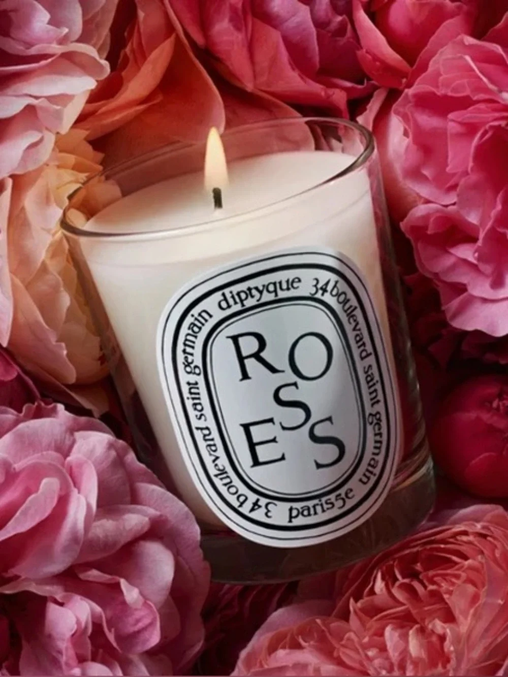 diptyque Roses Candle 35g / 1.23oz - Picture 5 of 5